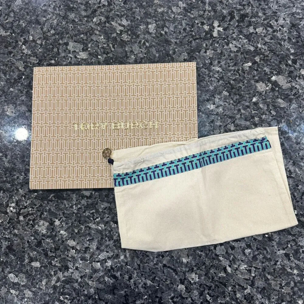 Tory Burch Shopping Dust Bag Authentic Empty Gift Bag 12 x 9 x 5
